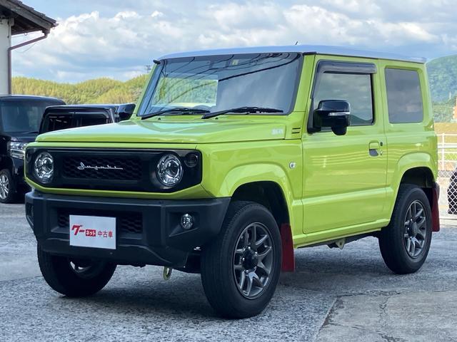 ジムニー ＸＣ　ナビ・フルセグＴＶ　Ｂｌｕｅｔｏｏｔｈ接続　レーンアシスト　ＬＥＤヘッドランプ　スマートキー　４ＷＤ　ＣＤ再生　純正マフラー有　純正グレード有　天井塗装　アルミホイール（2枚目）