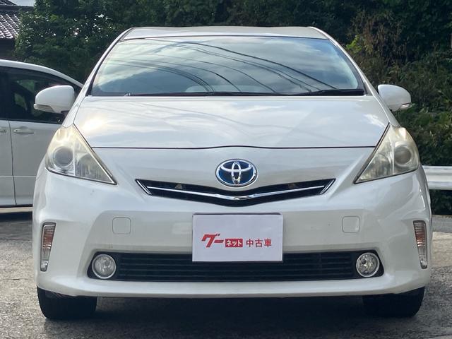 プリウスアルファ S Lセレクション ナビ テレビ バックカメラ アイドリングストップ スマートキー プッシュスタート ETC オートライト Bluetooth接続 社外アルミ(2枚目)