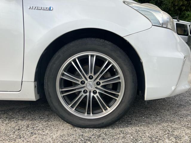 プリウスアルファ S Lセレクション ナビ テレビ バックカメラ アイドリングストップ スマートキー プッシュスタート ETC オートライト Bluetooth接続 社外アルミ(15枚目)