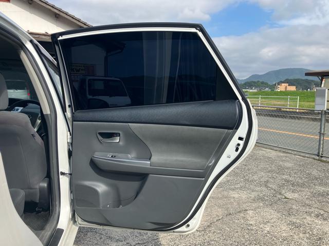 プリウスアルファ S Lセレクション ナビ テレビ バックカメラ アイドリングストップ スマートキー プッシュスタート ETC オートライト Bluetooth接続 社外アルミ(23枚目)