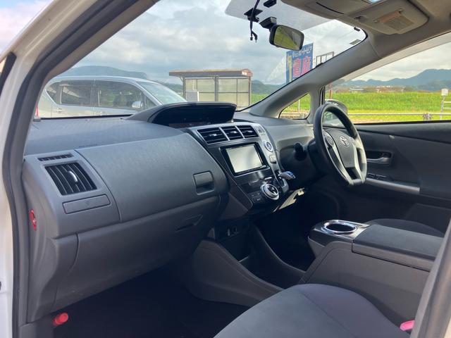 プリウスアルファ S Lセレクション ナビ テレビ バックカメラ アイドリングストップ スマートキー プッシュスタート ETC オートライト Bluetooth接続 社外アルミ(29枚目)