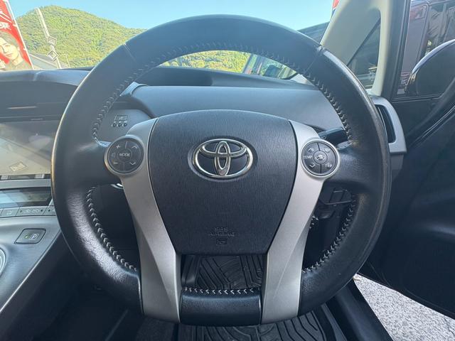 プリウス Ｓ　ローダウン／ＥＴＣ／バックカメラ／Ｂｌｕｅｔｏｏｔｈ接続／ナビ・テレビ／スマートキー／プッシュスタート／ＣＤ・ＤＶＤ再生／車検令和９年３月（30枚目）