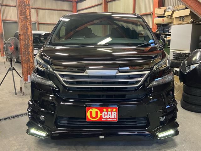 ヴェルファイア ２．５Ｚ　Ａエディション　ゴールデンアイズ　ＴＲＤエアロ・マフラー／１１インチアルパインナビ／１２．８インチアルパイン後席モニタ／Ｂｌｕｅｔｏｏｔｈ接続／両側電動スライドドア／ＥＴＣ／ＣＤ・ＤＶＤ再生／スマートキー／１８インチアルミホイール（5枚目）