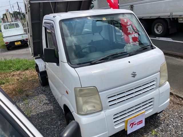 ダンプ 4WD AC PS エアコン パワステ MT 2名乗り(3枚目)