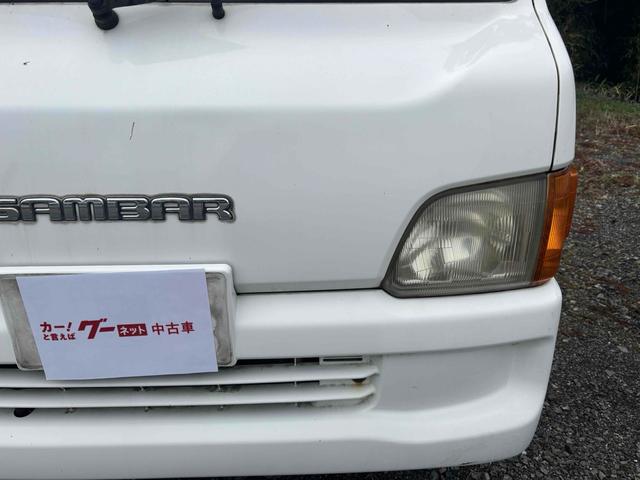 サンバートラック ＴＢ　ＡＴ　エアコン　パワーステアリング　運転席エアバッグ　カセット（5枚目）
