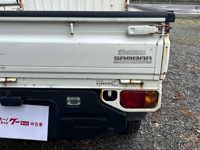 サンバートラック ＴＢ　ＡＴ　エアコン　パワーステアリング　運転席エアバッグ　カセット（13枚目）