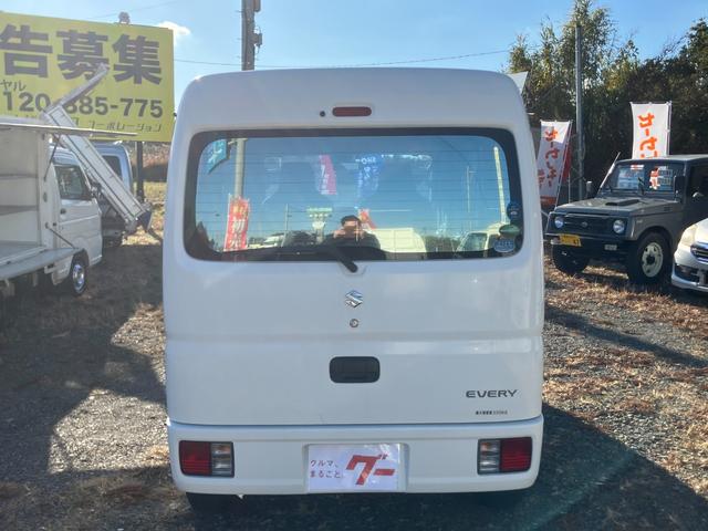 エブリイ ＰＡ　ハイルーフ　５ＡＧＳ車　オートマ車　ナビ　ＴＶ　キーレスエントリー　ＥＴＣ　レーダーブレーキサポート（6枚目）