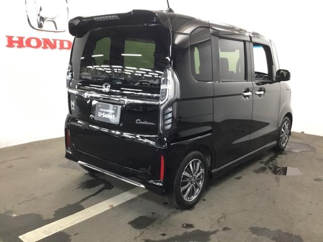 Ｎ－ＢＯＸカスタム Ｌ　メモリーナビ　ＥＴＣ　リアカメラ　ＥＣＯＮ　フルセグテレビ　ナビＴＶ　運転席シートヒーター　パワーステアリング　オートクルーズ　パワーウインドウ　エアバッグ　スマートキーＰスタート　ＬＥＤ　横滑り防止（8枚目）