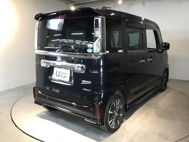 スペーシアカスタム ハイブリッドXSターボ メモリーナビ フルセグ 両自動ドア 前後誤発進抑制機能 AC リアコーナーセンサー 盗難防止 スマートキー付 ターボモデル ESC LED ナビTV クルコン キーフリーシステム サイドエアバック(8枚目)