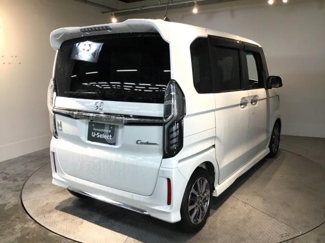 Ｎ－ＢＯＸカスタム Ｌ　リアカメラ　ＥＴＣ　アルミホイール　サイドエアバッグ　ナビＴＶ　Ａストップ　シートヒータ　ベンチシート　キーフリーシステム　ＬＥＤライト　クルーズコントロール　ＡＣ　ＤＶＤ視聴可能　スマキー　ＵＳＢ（8枚目）