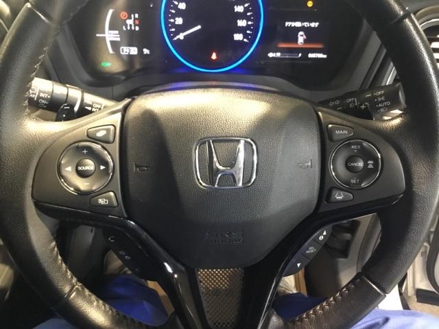 ヴェゼル ハイブリッドＸ・ホンダセンシング　メモリーナビ　ＥＴＣ　リアカメラ　地デジＴＶ　アクティブクルーズコントロール　サイドカーテンエアバック　スマートキープッシュスタート　ＬＥＤヘッドライト　横滑り防止機能　ＤＶＤ再生　ナビＴＶ　ＡＢＳ付（3枚目）