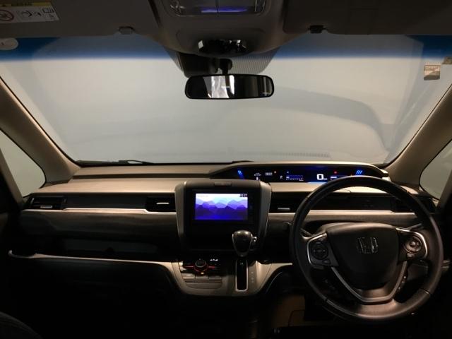 フリード Ｇ・ホンダセンシング　両側電動スライドドア　リアカメラ　ＥＴＣ　Ｗ電動ドア　キーフリ　スマートキーシステム　カーテンエアバッグ　イモビ　カラーバックモニター　横滑防止装置　ＬＥＤランプ　整備点検記録簿　エアコン　クルコン（2枚目）