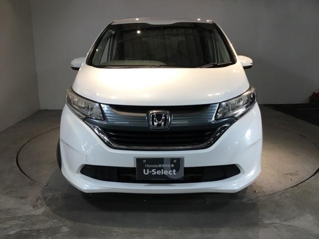 フリード Ｇ・ホンダセンシング　両側電動スライドドア　リアカメラ　ＥＴＣ　Ｗ電動ドア　キーフリ　スマートキーシステム　カーテンエアバッグ　イモビ　カラーバックモニター　横滑防止装置　ＬＥＤランプ　整備点検記録簿　エアコン　クルコン（6枚目）