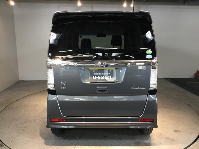 N-BOXカスタム G・Aパッケージ メモリーナビ ETC スペアキー PW 両側スライド片側電動ドア サイドエアバック 横滑り防止機能 スマートキー&プッシュスタート ベンチ席 地デジフルセグTV 盗難警報装置 パワステ ABS エアB(9枚目)