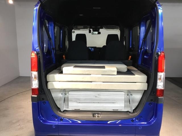 N-VAN+スタイル ファン ベットキット メモリーナビ ドラレコ リアカメラ 誤発信抑制 LEDライト フルセグTV USB バックモニター 両側スライド スマートキー キーフリー 運転席エアバッグ PW WSRS ABS(10枚目)