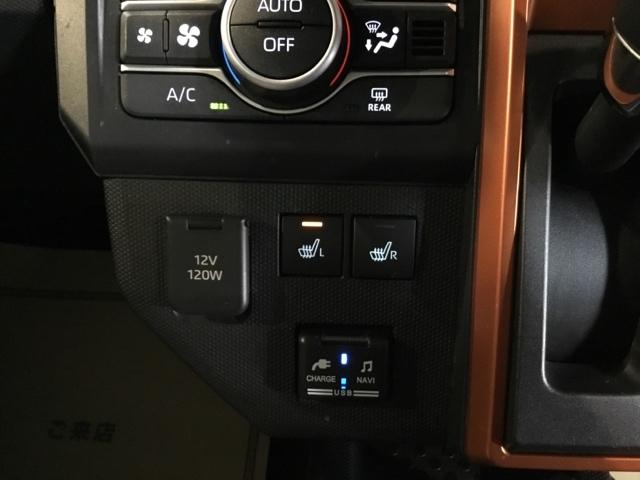 タフト Ｇ　メモリーナビ　リアカメラ　ＥＴＣ　踏み間違い防止装置　ＴＶナビ　サンル－フ　シートヒータ　ＵＳＢ　セキュリティーアラーム　ＡＣ　Ｂカメラ　ＤＶＤ　スマキー　キーフリー　サイドエアバッグ　地デジ　ＡＢＳ（21枚目）