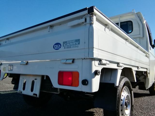 キャリイトラック ＫＣエアコン・パワステ　４ＷＤ　５速ミッション　パワステ　エアコン　三方開　　走行１４１６８０ｋｍ　タイミングチェーン　内外装クリーニング済み（12枚目）