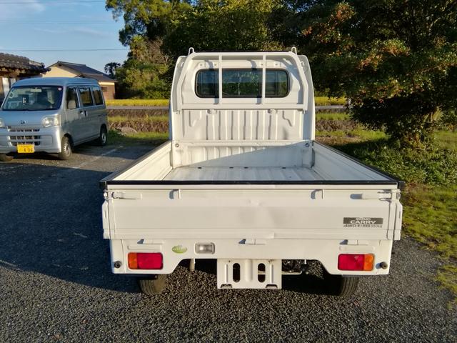 キャリイトラック ＫＣエアコン・パワステ　４ＷＤ　５速ミッション　パワステ　エアコン　三方開　　走行１２２３７０ｋｍ　タイミングチェーン　内外装クリーニング済み（6枚目）