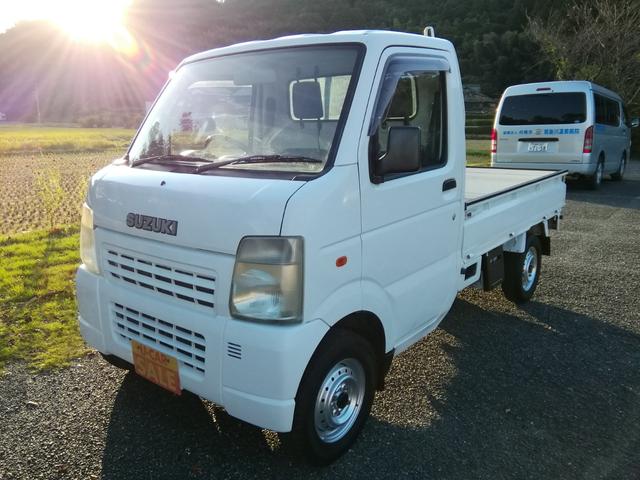 キャリイトラック ＫＣエアコン・パワステ　４ＷＤ　５速ミッション　パワステ　エアコン　三方開　　走行１２２３７０ｋｍ　タイミングチェーン　内外装クリーニング済み（8枚目）