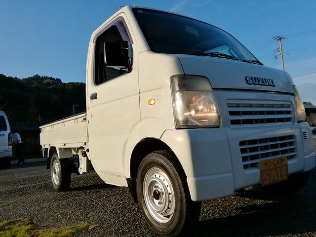 キャリイトラック ＫＣエアコン・パワステ　４ＷＤ　５速ミッション　パワステ　エアコン　三方開　　走行１２２３７０ｋｍ　タイミングチェーン　内外装クリーニング済み（11枚目）