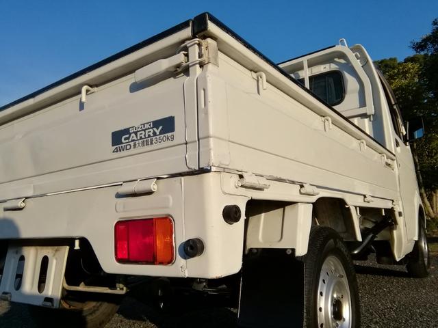 キャリイトラック ＫＣエアコン・パワステ　４ＷＤ　５速ミッション　パワステ　エアコン　三方開　　走行１２２３７０ｋｍ　タイミングチェーン　内外装クリーニング済み（12枚目）