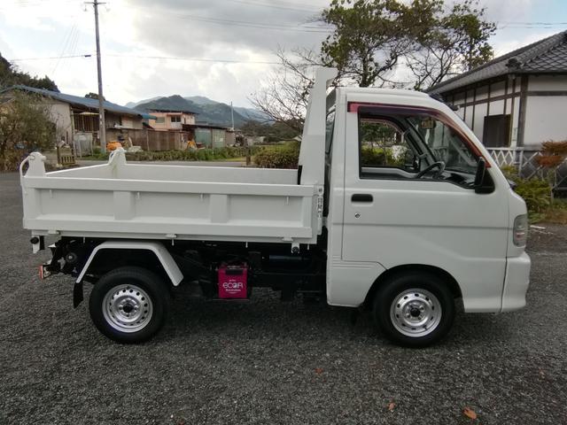 ハイゼットトラック 多目的ダンプ 4WD PTOダンプ パワステ エアコン 三方開 128270km タイミングベルト交換済み 内外装クリーニング済み(4枚目)