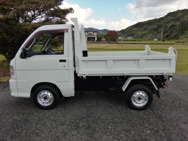 ハイゼットトラック 多目的ダンプ 4WD PTOダンプ パワステ エアコン 三方開 128270km タイミングベルト交換済み 内外装クリーニング済み(7枚目)