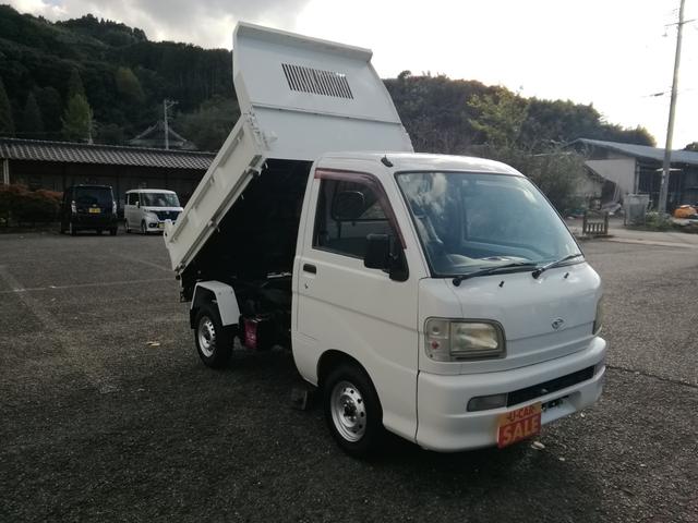ハイゼットトラック 多目的ダンプ 4WD PTOダンプ パワステ エアコン 三方開 128270km タイミングベルト交換済み 内外装クリーニング済み(23枚目)