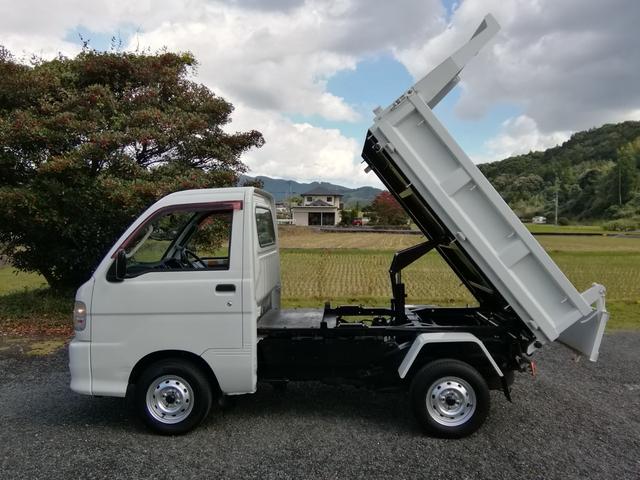 ハイゼットトラック 多目的ダンプ 4WD PTOダンプ パワステ エアコン 三方開 128270km タイミングベルト交換済み 内外装クリーニング済み(26枚目)