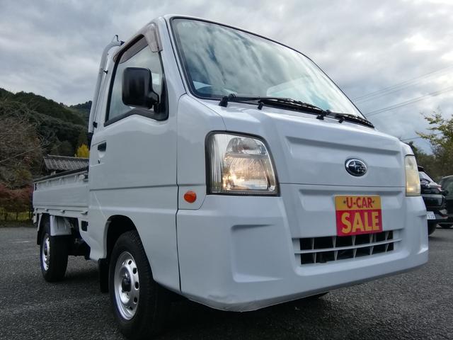 サンバートラック ＴＢ　４ＷＤ　５速ミッション　パワステ　エアコン　三方開　　走行７８３００ｋｍｋｍ　内外装クリーニング済み　車検８年５月（12枚目）