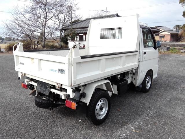 ハイゼットトラック 多目的ダンプ　４ＷＤ　ＰＴＯダンプ　パワステ　エアコン　三方開　１６０８００ｋｍ　タイミングベルト交換済み　内外装クリーニング済み（5枚目）
