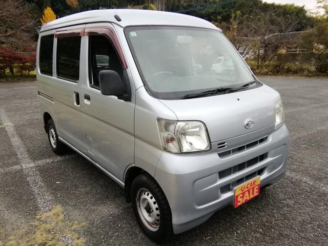 ハイゼットカーゴ 　４ＷＤ　ハイルーフ　５速ミッション　パワステ　エアコン　両側スライドドア　Ｗエアバック　前後パワーウィンドウ　キーレス　走行５５７６０ｋｍ　タイミングチェーン（3枚目）
