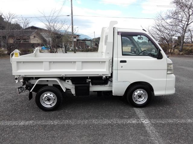 ハイゼットトラック 多目的ダンプ 4WD PTOダンプ パワステ エアコン 三方開 95600km タイミングベルト交換済み 内外装クリーニング済み(4枚目)