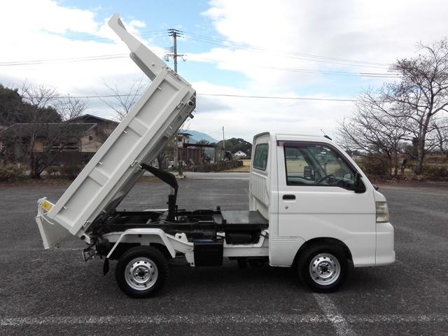 ハイゼットトラック 多目的ダンプ 4WD PTOダンプ パワステ エアコン 三方開 95600km タイミングベルト交換済み 内外装クリーニング済み(25枚目)