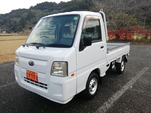 サンバートラック TB 5速ミッション パワステ エアコン 三方開 走行118000km タイミグベルト交換済み 内外装クリーニング済み 車検2年付き(8枚目)