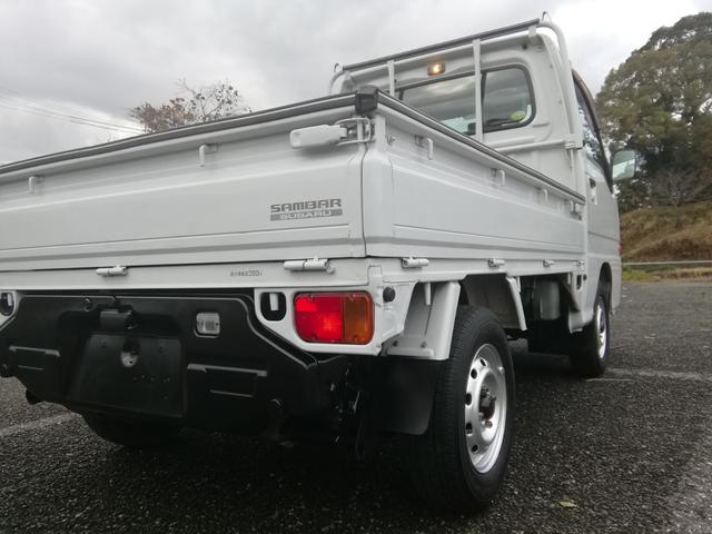 サンバートラック TB 5速ミッション パワステ エアコン 三方開 走行118000km タイミグベルト交換済み 内外装クリーニング済み 車検2年付き(12枚目)
