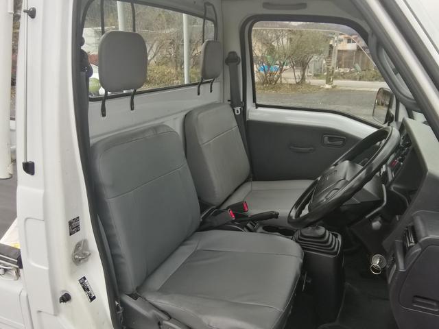 サンバートラック TB 5速ミッション パワステ エアコン 三方開 走行118000km タイミグベルト交換済み 内外装クリーニング済み 車検2年付き(28枚目)