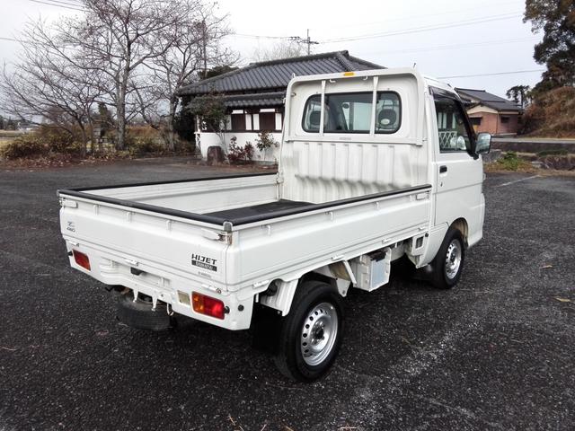 ハイゼットトラック エアコン・パワステ スペシャル 4WD 5速ミッション パワステ エアコン 三方開 走行67900km タイミングチェーン 内外装クリーニング済み 車検2年渡し(5枚目)