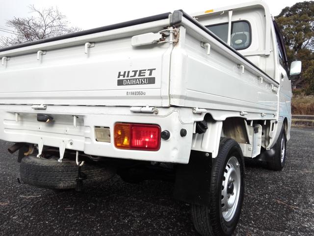ハイゼットトラック エアコン・パワステ スペシャル 4WD 5速ミッション パワステ エアコン 三方開 走行67900km タイミングチェーン 内外装クリーニング済み 車検2年渡し(12枚目)