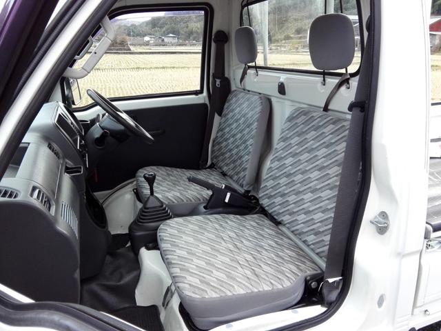 ハイゼットトラック エアコン・パワステ スペシャル 4WD 5速ミッション パワステ エアコン 三方開 走行67900km タイミングチェーン 内外装クリーニング済み 車検2年渡し(39枚目)