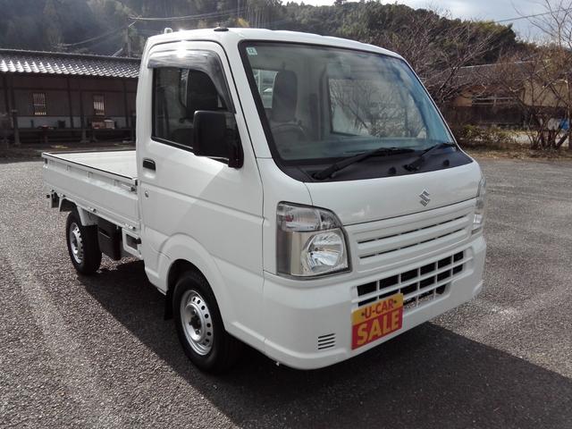 キャリイトラック ＫＣエアコン・パワステ農繁仕様　４ＷＤ　５速ミッション　エアコン　パワステ　三方開　走行１０３０００ｍ　タイミングチェーン　車検９年１２月　内外装クリーニング済（3枚目）