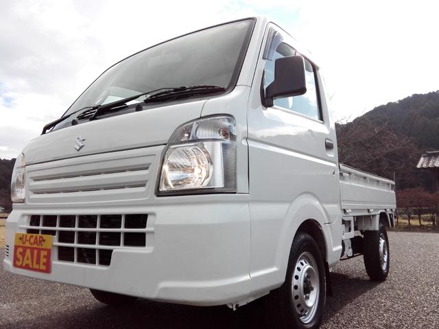 キャリイトラック ＫＣエアコン・パワステ農繁仕様　４ＷＤ　５速ミッション　エアコン　パワステ　三方開　走行１０３０００ｍ　タイミングチェーン　車検９年１２月　内外装クリーニング済（15枚目）