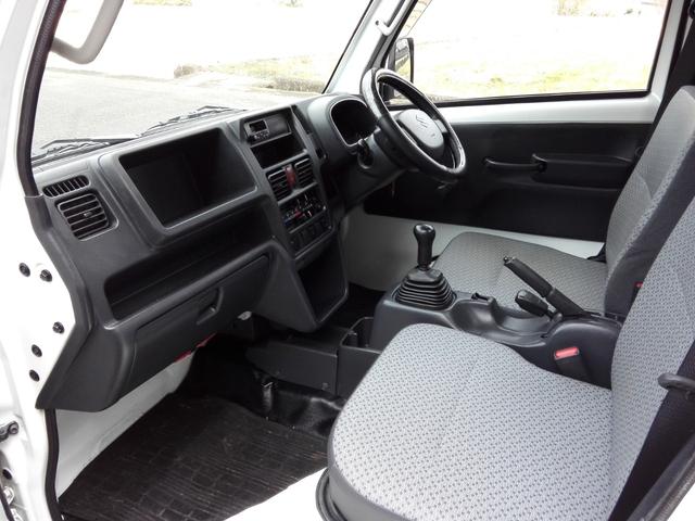 キャリイトラック ＫＣエアコン・パワステ農繁仕様　４ＷＤ　５速ミッション　エアコン　パワステ　三方開　走行１０３０００ｍ　タイミングチェーン　車検９年１２月　内外装クリーニング済（43枚目）