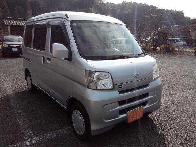 ハイゼットカーゴ クルーズ 4WD ハイルーフ オートマ パワステ エアコン 両側スライドドア Wエアバック 前後パワーウィンドウ 走行127150km タイミングチェーン 内外装クリーニング済 車検8年6月(3枚目)