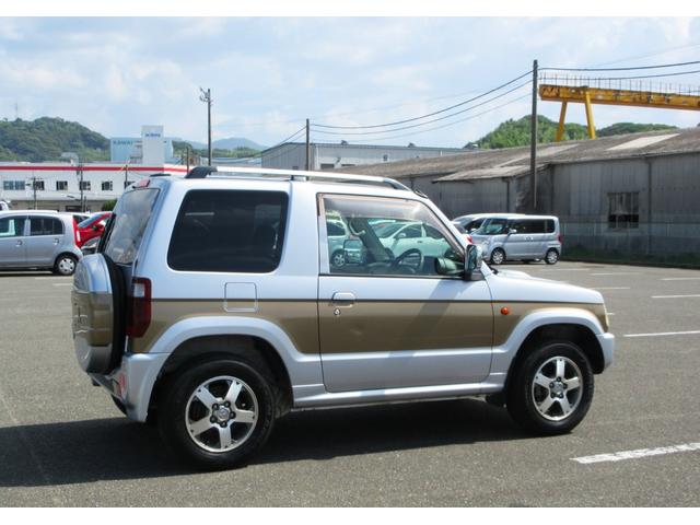 パジェロミニ リミテッドエディションＶＲ　／ターボ／４ＷＤ／タイミングベルト交換済み／アルミホイール／ＥＴＣ／キーレス／ＣＤデッキ／背面タイヤ（6枚目）