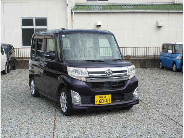 タント カスタムＸ　ＳＡ　／ナビ／Ｂｌｕｅｔｏｏｔｈ／フルセグＴＶ・ＤＶＤ再生／片側電動スライド・ドア／両側スライド・ドア／スマートキー／プッシュスタート／アルミホイール（8枚目）