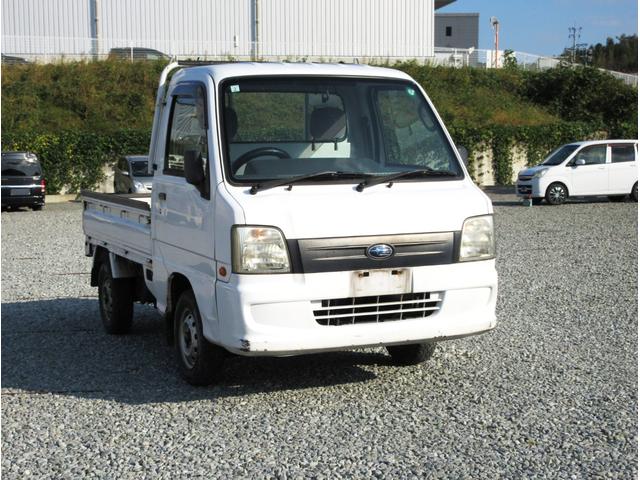 サンバートラック TB /4WD/タイミングベルト交換済み/エアコン/パワステ/車検整備付き(5枚目)