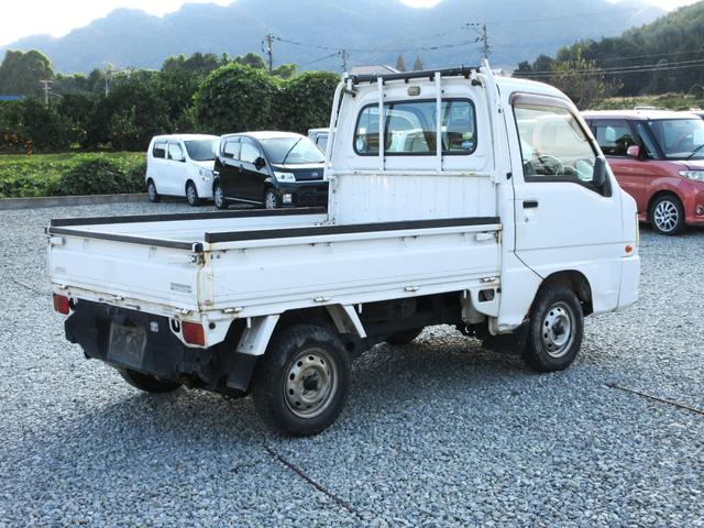 サンバートラック TB /4WD/タイミングベルト交換済み/エアコン/パワステ/車検整備付き(6枚目)