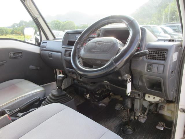 サンバートラック TB /4WD/タイミングベルト交換済み/エアコン/パワステ/車検整備付き(11枚目)