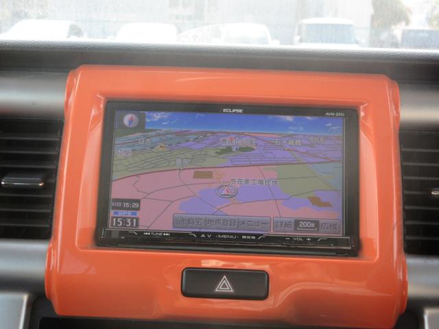 ハスラー Xターボ /ナビ/Bluetooth/フルセグTV・DVD再生/スマートキー/プッシュスタート/アイドリングストップ/横滑り防止装置/レーダーブレーキサポート(6枚目)